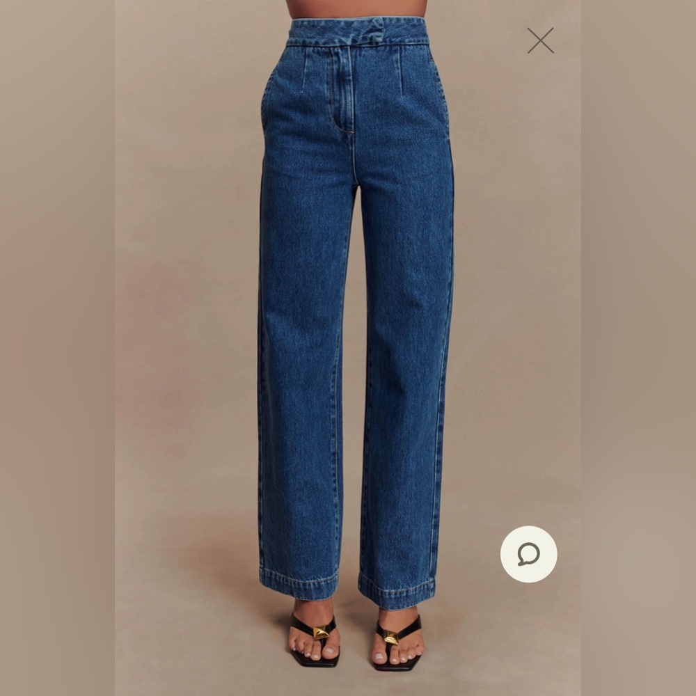 Meshki Wide Leg Demin